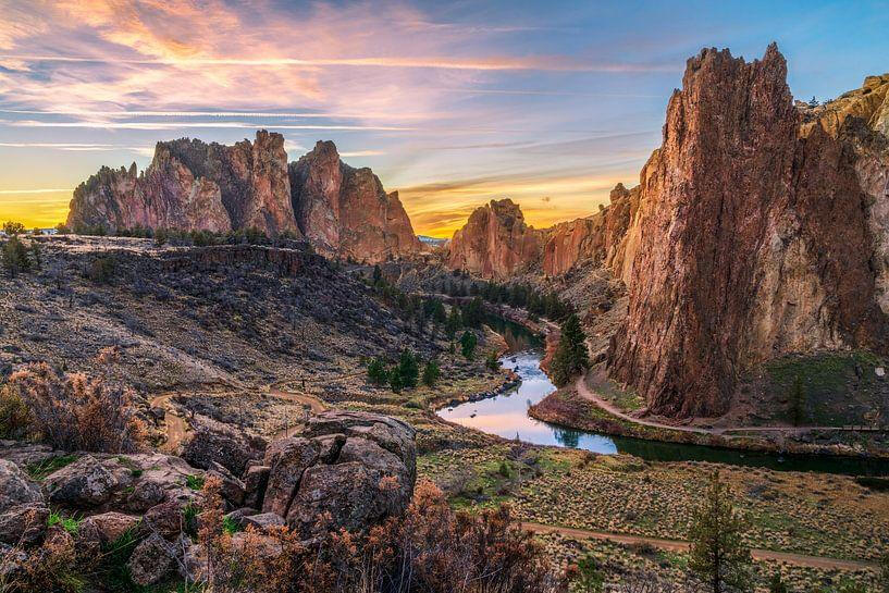 Smith Rock State Park in Central Oregon